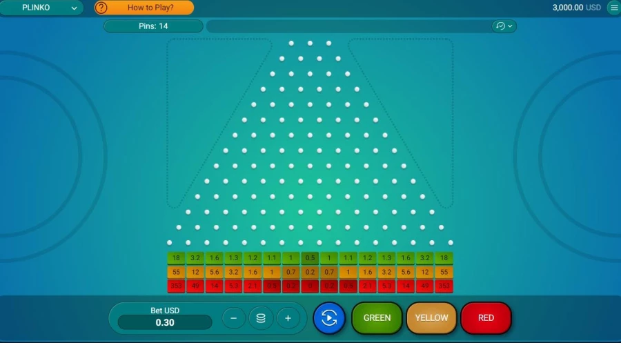 Приложение Plinko